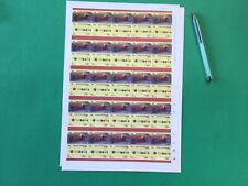 Italy Alfa Romeo Type 158 1950 sports car 5 colour progression sheets  A8785