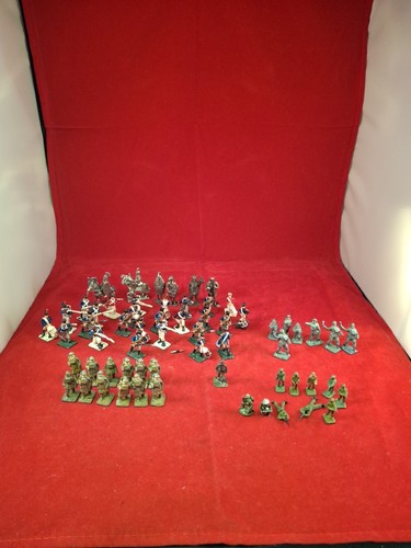 Vintage miniature war - miniature,