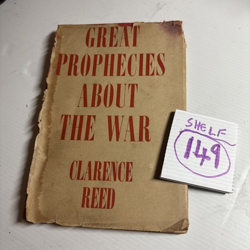 Prophecies about the war - prophecies, in