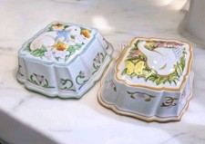 Pair Le Cordon Bleu Franklin Mint 1986 Decorative Jelly Moulds Wall Hangings
