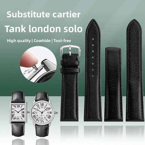 Quality genuine leather watch - genuine,