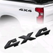 Black 4X4 Four-Wheel Drive