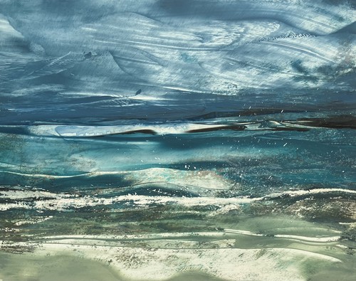 Semi abstract seascape - seascape, /