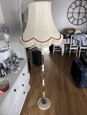 Vintage Beautiful Quality Heavy Onyx Marble  Standing Floor Lamp