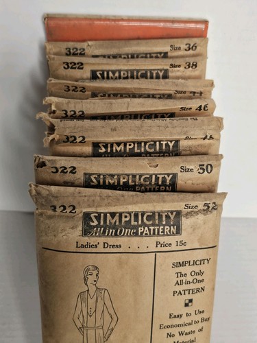 Antique simplicity pattern - simplicity,