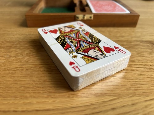 Bridge card set solid - set, in