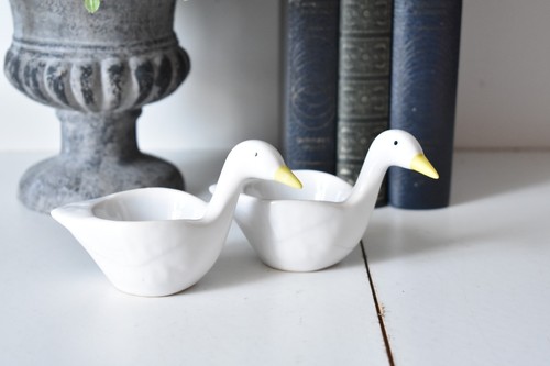 Vintage avon pair - pair, geese