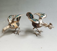 Vintage Pair Mexican Silver &