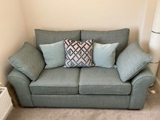 Next “Garda”Sofa 2-3 Seater Medium “Cosy Boucle Teal” fabric pre-owned Used