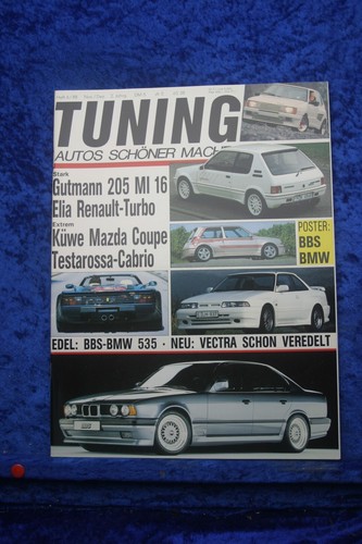 Tuning bbs bmw 535 - 6/88,