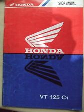 Genuine Honda VT125 C1  ADDENDUM  Workshop Service Manual Supplement 67KBE1MH