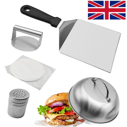 Burger press kit 5 pcs - burger, kit,
