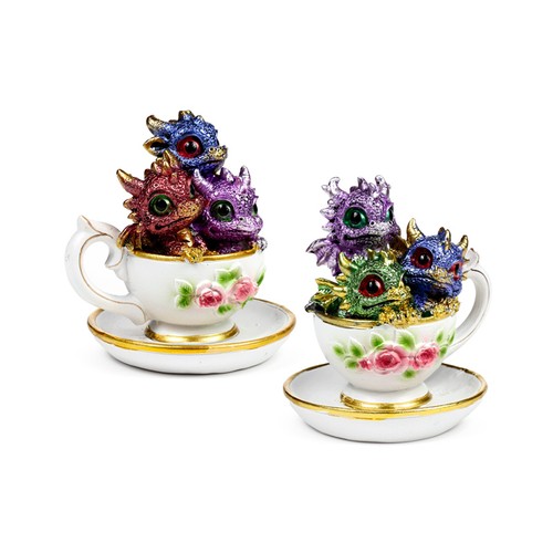 Elements baby dragon teacup - dragon,
