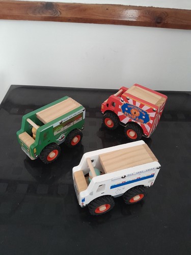 Bundle little town wooden - ,