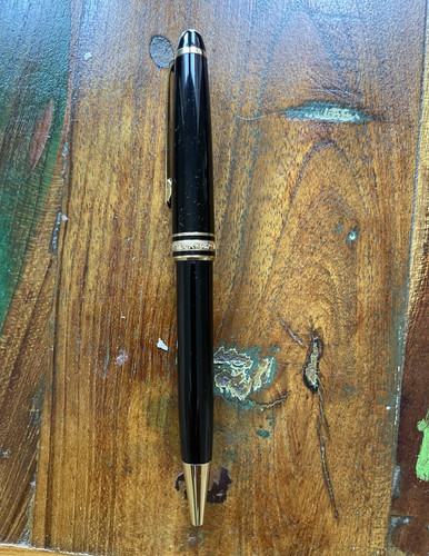Montblanc ballpoint pen black - pen,