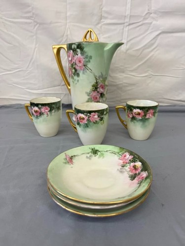 Vintage hand painted - hand-painted, porcelain