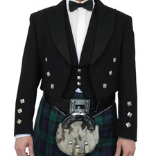 Scottish Prince Charlie Kilt Jacket & Waistcoat | Men’s Highland Dress Outfit