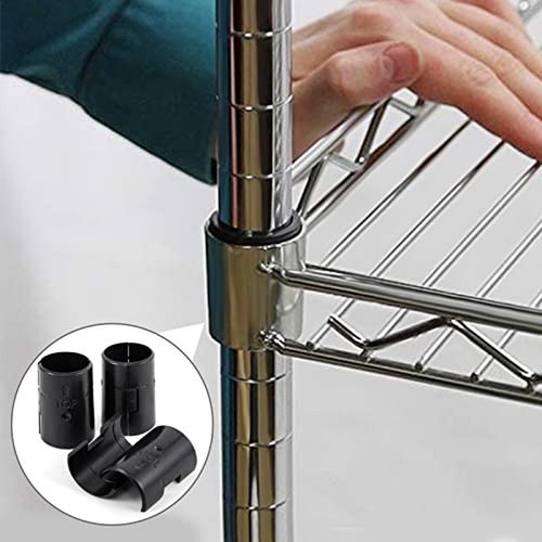 Wire shelf clips pairs - clips, 4