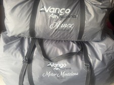 Vango Montena 330 Large Air Awning + Annex – Inflatable Awning -now with carpet 