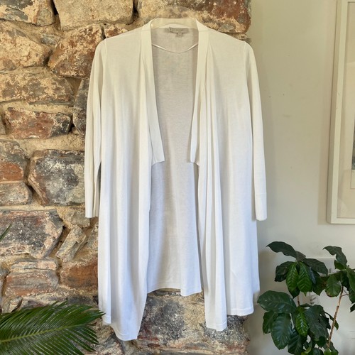 Hobbs fine knit - white, open