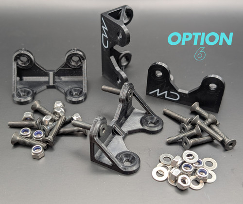 Universal mud flap bracket - flap,