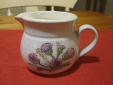 Vintage Clyde Ceramics Scotland - Milk/Cream Jug w/ Thistles