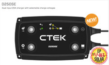 NEW CTEK D250SE Dual Charger DC/DC Charger Solar Alternator