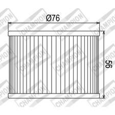 CHAMPION COF301 OIL FILTER FOR