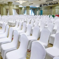 10-100 Wedding Chair Covers Full Seat Covers Spandex Folding Slipcovers Catering