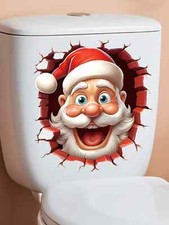 3D Santa Claus Toilet Seat