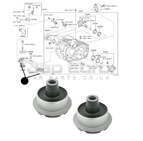 For lexus 400h 08 rear - 400h, 05-08