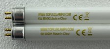 2 x 6w tubes T5 Caravan 9"