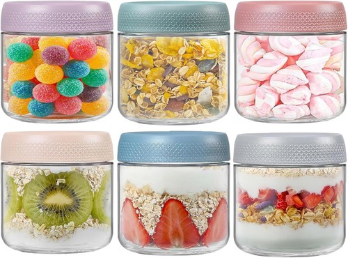 Overnight oats jar container - overnight,