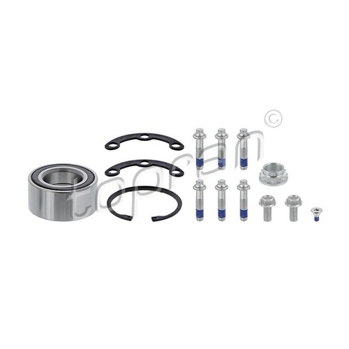 Rear wheel bearing - rear, for
