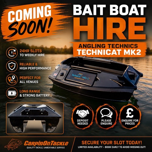 Bait boat hire - boat,