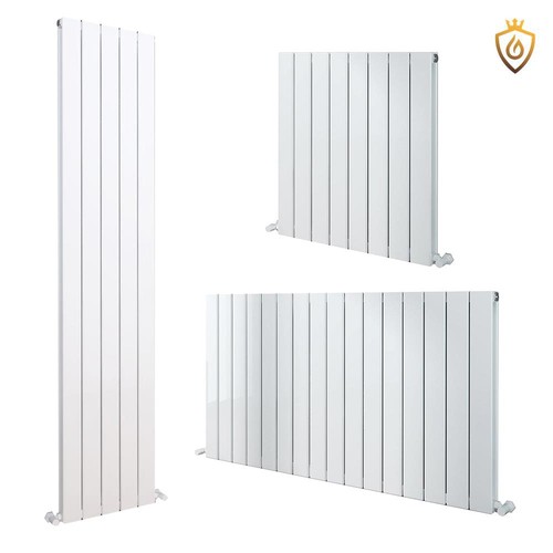 Aluminium designer radiators - designer,