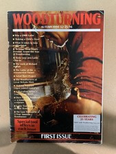 Woodturning Magazine First Issue One See Pics Make Your Own Lathe Chucks Etc