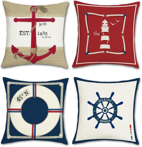 Bonhause nautical cushion - bonhause,