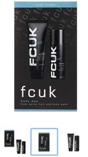 FCUK Urban Body Duo Men’s Gift Set Body Spray, Hair & Body Wash Black Edition