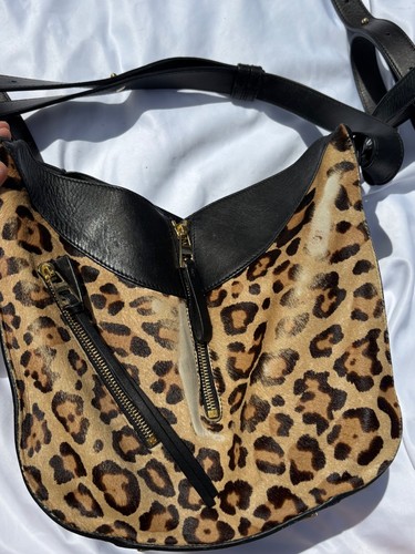 Loewe leopard print shoulder - loewe,