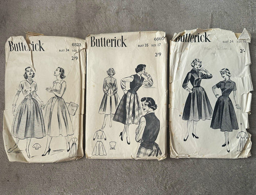 1950s vintage butterick - vintage,