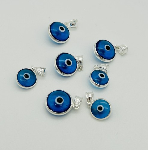 925 sterling silver round - round, evil