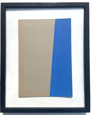 Ellsworth Kelly Painting Artwork Blue Minimalism Minimalist Original Modern E29