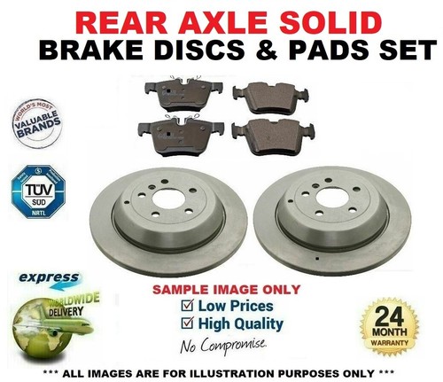 Rear brake discs pads set - +,