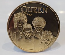 Queen Rock Band Gold Coin