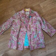 Joules Lovely Weather For Ducks Girl's Raincoat, Size: 5 Years/Height 110cm