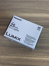 Panasonic Lumix 25mm F1.7 G ASPH Micro Four Thirds Lens Standard Prime