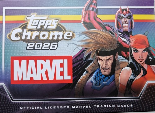 2026 topps chrome - topps, marvel
