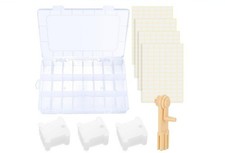 Embroidery Organizer Box Set Plastic Embroidery Thread Storage 106 Cross Stitch