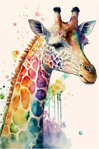 Giraffe cross stitch - giraffe, (11)